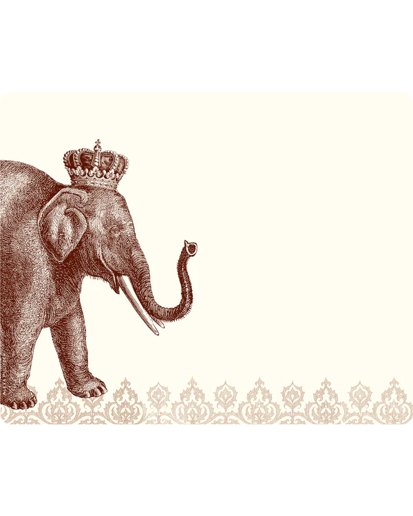 Lucky Elephant Mousepad Notepad