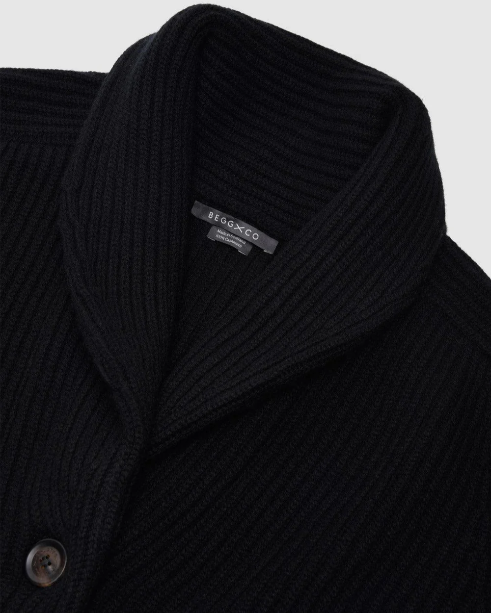 Mini Yacht Cardigan in Black