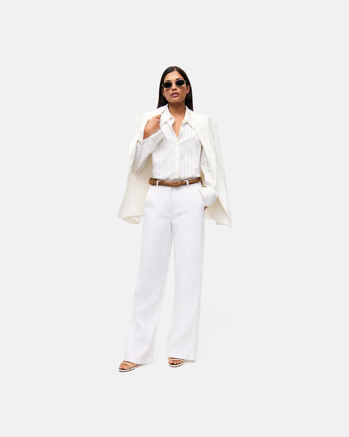 Mira Pants in Pure White