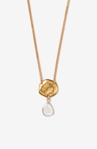 Mirage Coin Necklace in Yellow Gold