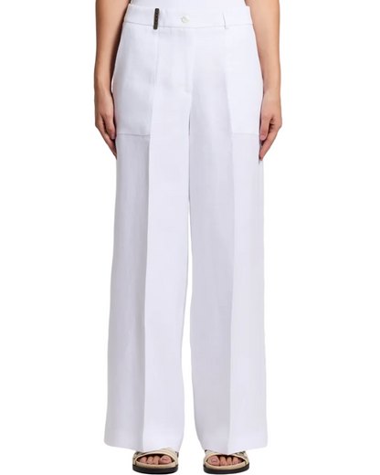 Carpenter Trousers in Light White