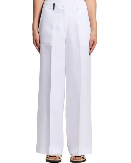 Carpenter Trousers in Light White