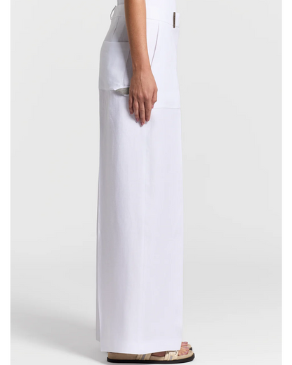 Carpenter Trousers in Light White