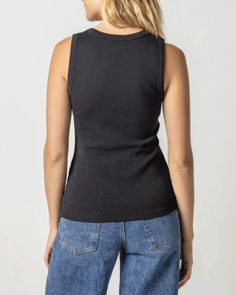Jewel Tank in Black
