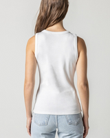 Jewel Tank in White