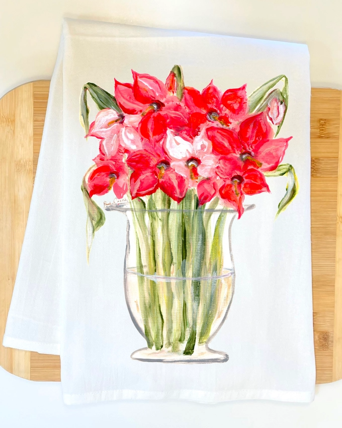 Amaryllis Kitchen Towel