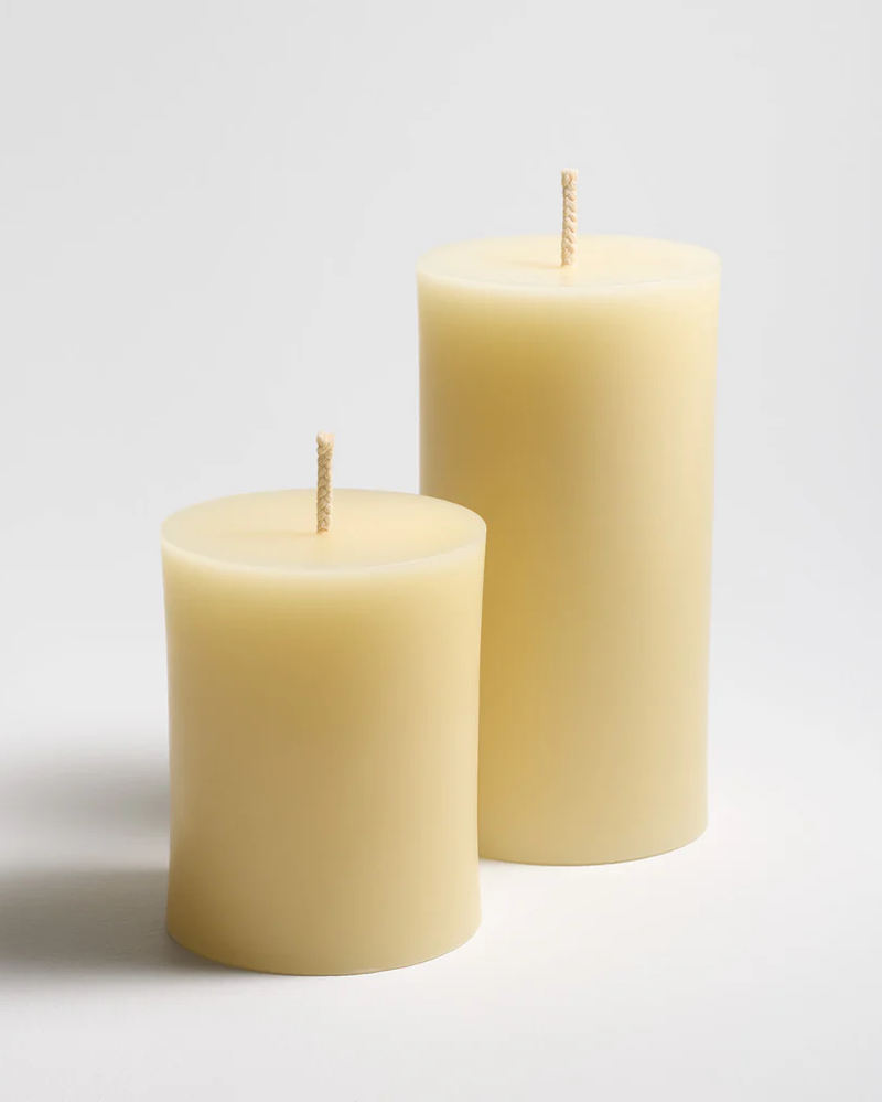 3x4 Pillar Candle in Cream