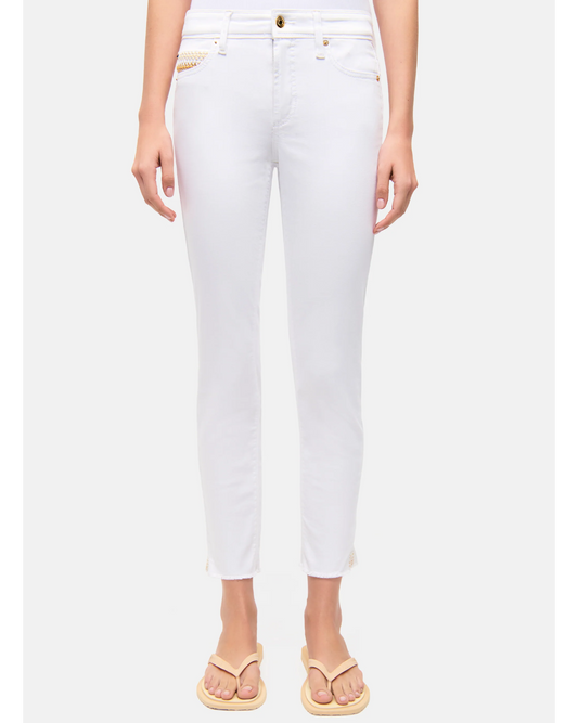 Piper Short Jeans in Softwash & Fringed