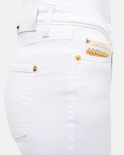 Piper Short Jeans in Softwash & Fringed