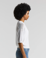 Light Cotton Sweater With Sequins