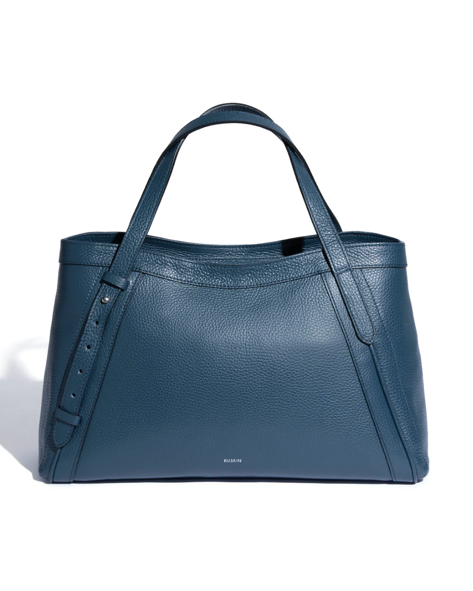The Artisan Tote in Aqua