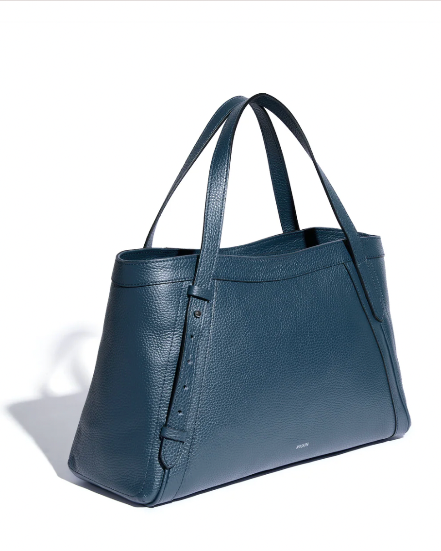 The Artisan Tote in Aqua