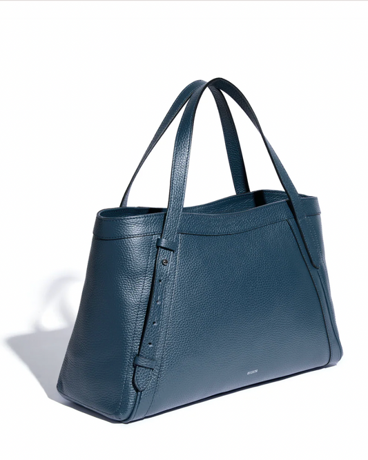 The Artisan Tote in Aqua