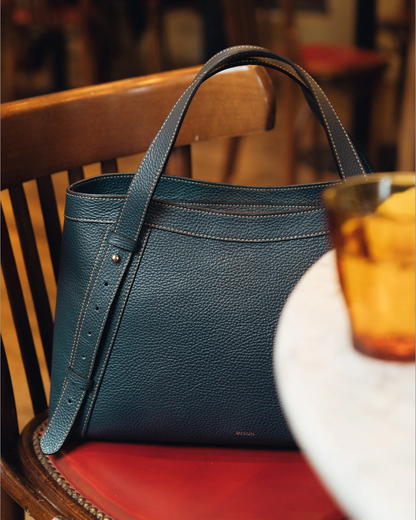 The Artisan Tote in Aqua