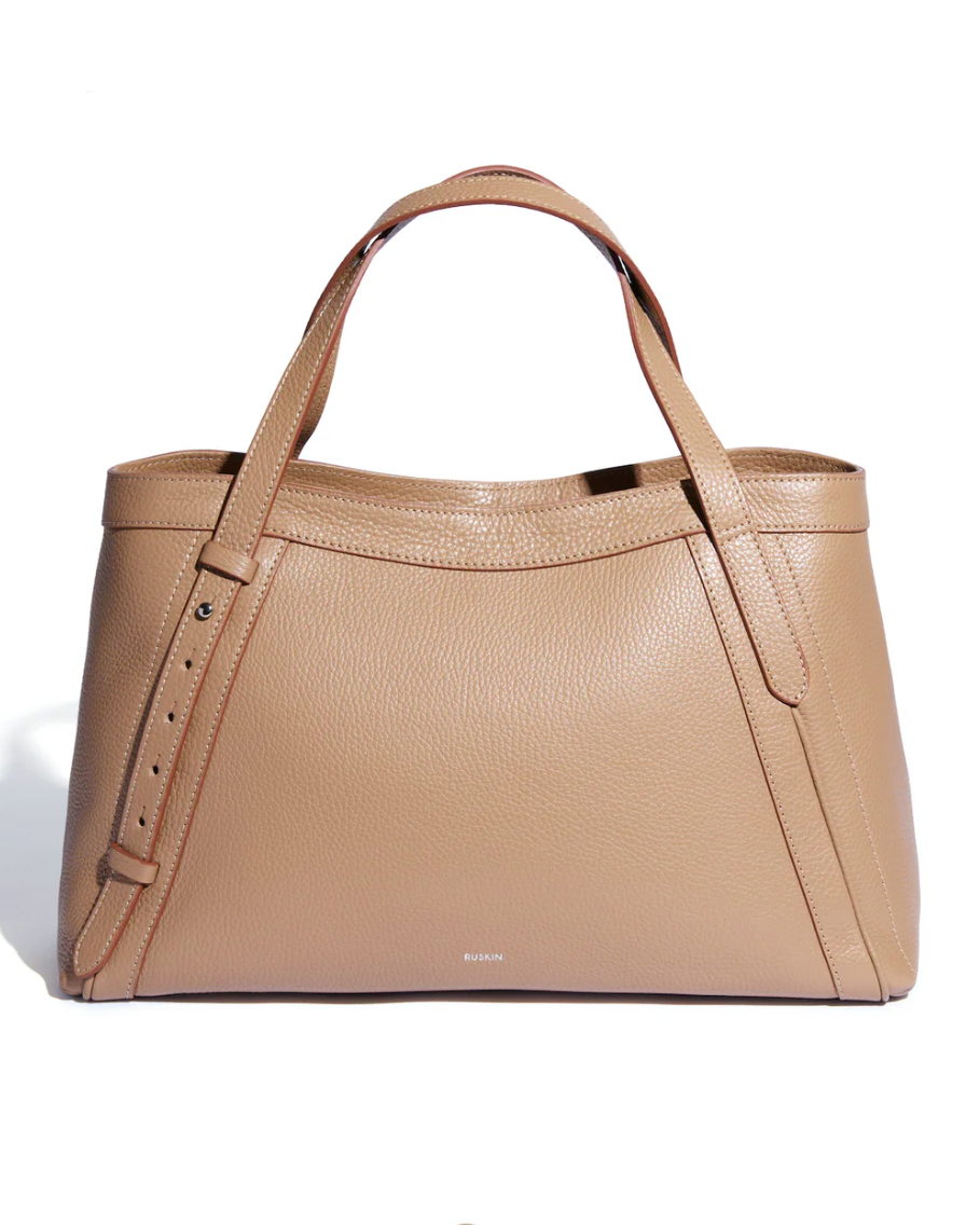 The Artisan Tote in Biscotto
