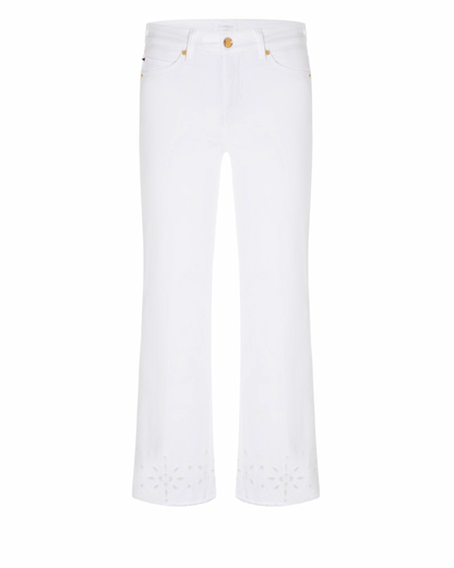 Francesca Jeans in Softwash & Fringed