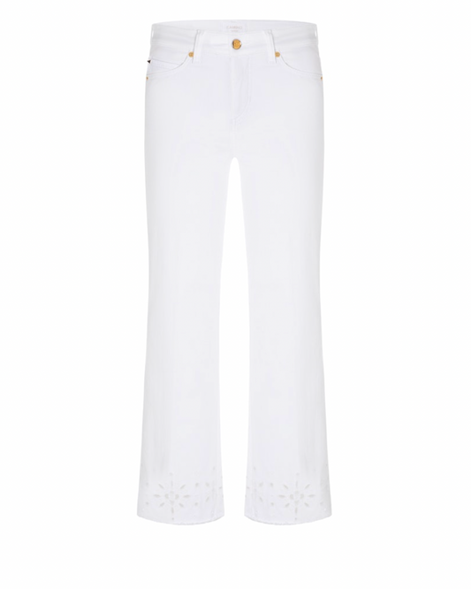 Francesca Jeans in Softwash & Fringed