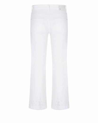 Francesca Jeans in Softwash & Fringed