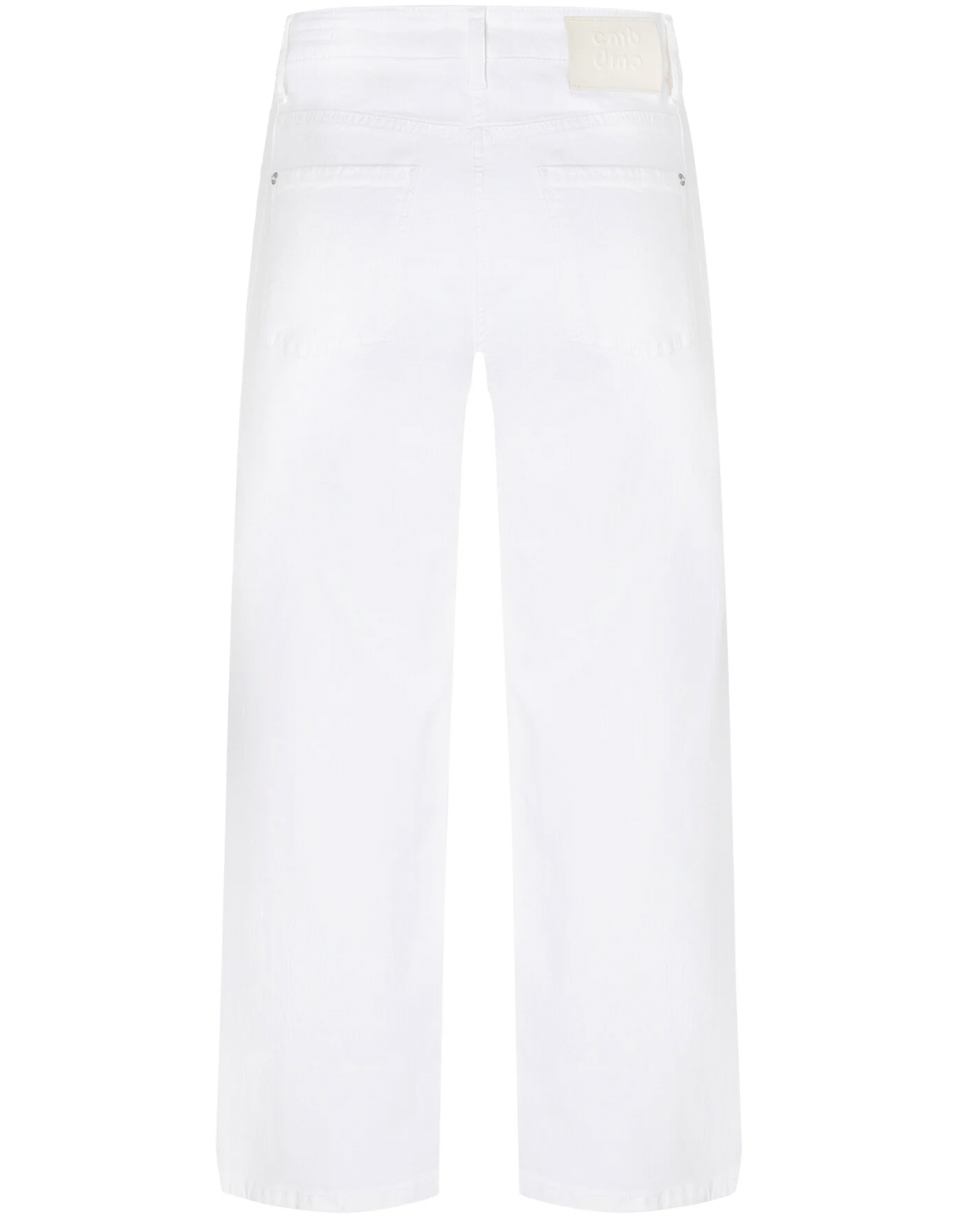 Oria Jeans in Pure White Stone