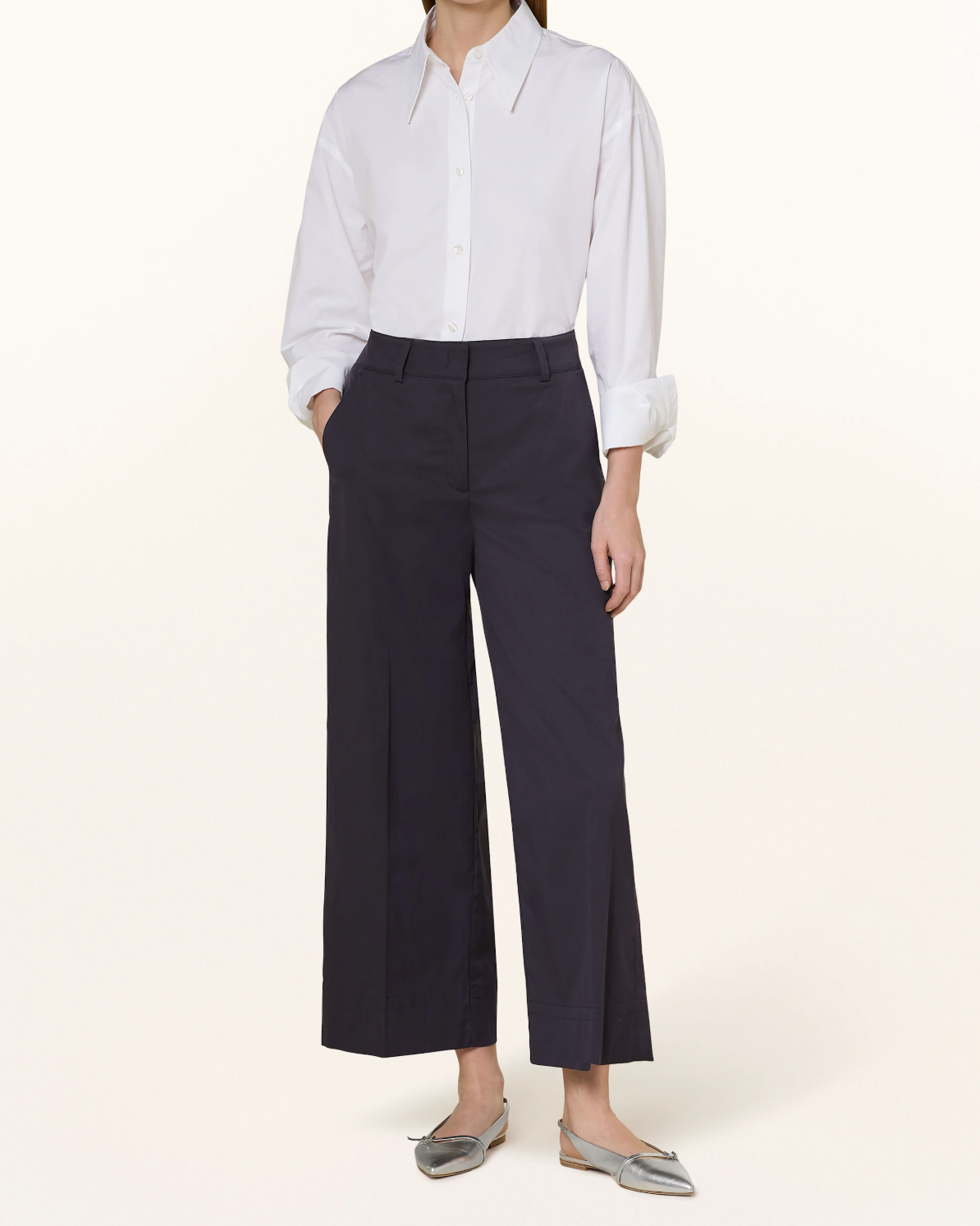 Cara Pants in Dark Navy