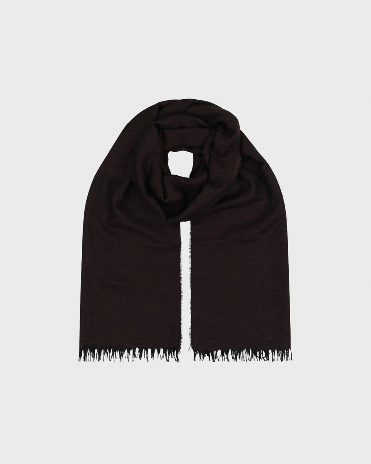 Staffa 85 x 200 Scarf in Dark Cocoa