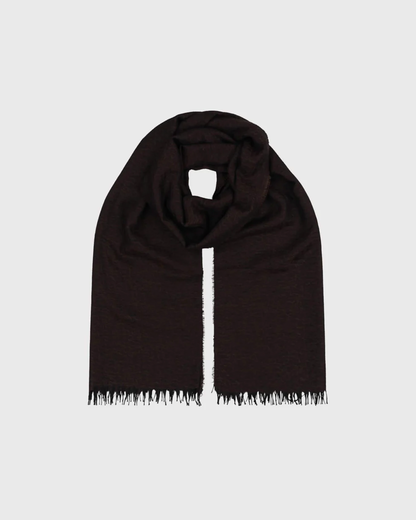 Staffa 85 x 200 Scarf in Dark Cocoa
