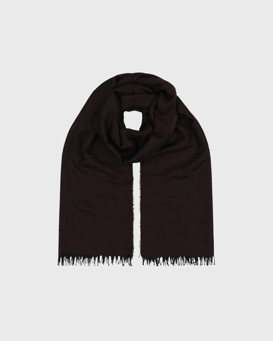 Staffa 85 x 200 Scarf in Dark Cocoa