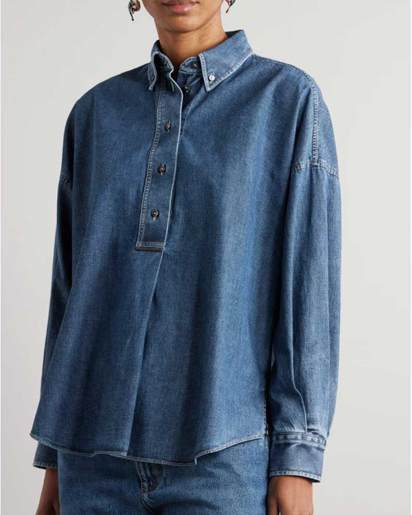 Denim Blouse