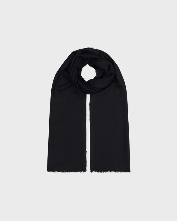 Wispy 70 x 200 Scarf in Black