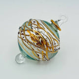 Blown Glass Small Ornament - Garland: Red