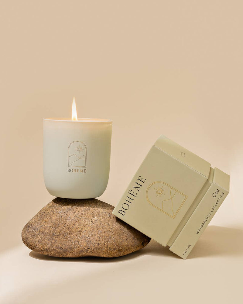 Wanderlust Scented Soy Candle in Goa
