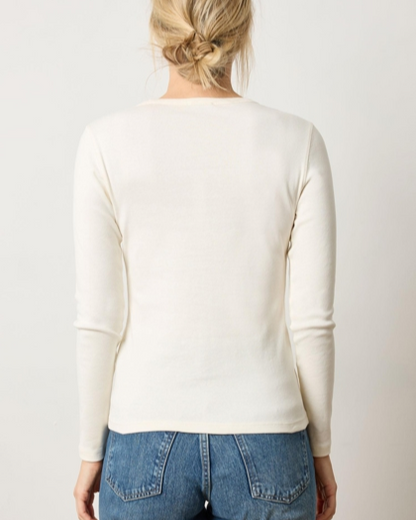 Long Sleeve Crew in Rope