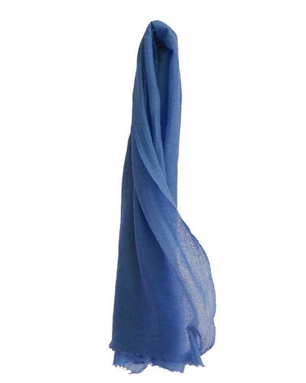 Whisper Scarf in Deep Blue