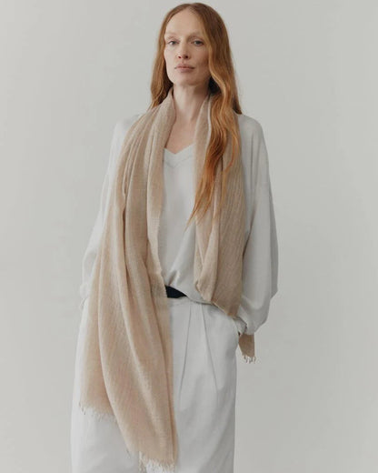 Staffa 85 x 200 Scarf in Stone