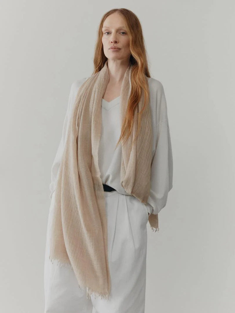 Staffa 85 x 200 Scarf in Stone