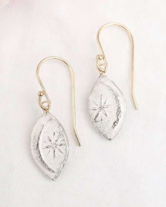 "Sweet Child of Mine" Artifact Earrings in Sterling Silver of 14K Gold French Wire