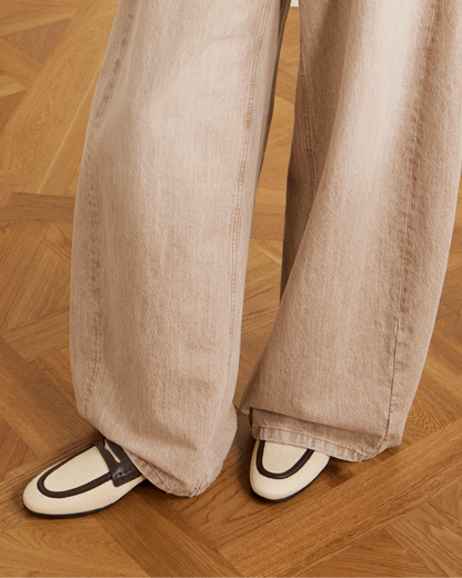 Micro Rafia Contrast Mules in Rope