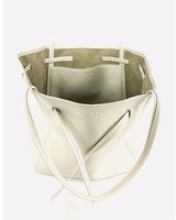 Florence Tote in Milk Pebble Grain